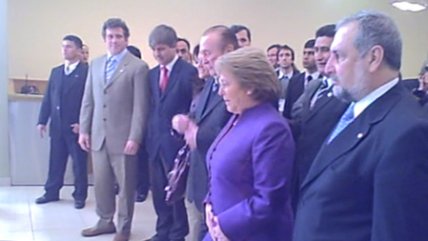   La Presidenta Bachelet estuvo en la sede de la Conmebol 