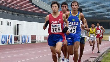 Víctor Aravena conquistó la gloria en el Panamericano de atletismo juvenil