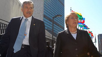   El cambio climático marcará la agenda de Bachelet en próxima visita a Nueva York 