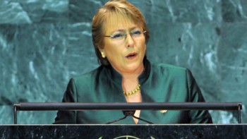   Bachelet: El liberalismo extremo y dogmático es el que está en crisis 