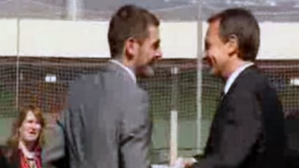 Rodríguez Zapatero logró convertirle un gol a Casillas