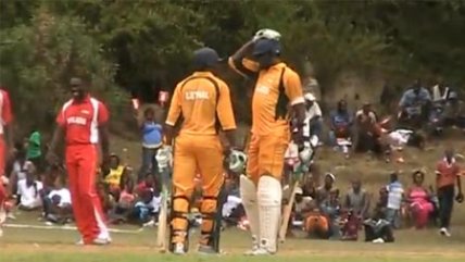   Usain Bolt también impresiona jugando cricket 