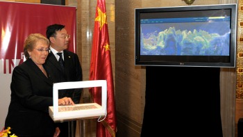 Chile estrenó versión en chino de su portal internacional