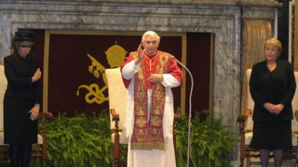 Cristina Fernández y Michelle Bachelet compartieron en Roma