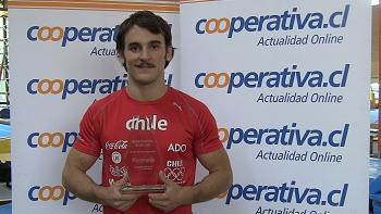   Tomás González recibió el premio de Mejor Deportista del Año de Cooperativa 