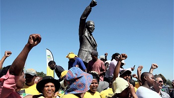 Congreso Nacional Africano encabezó homenaje a Nelson Mandela