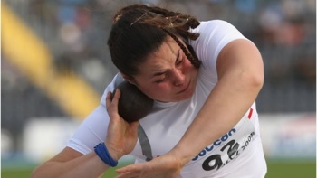 Natalia Ducó demostró su potencia en el Grand Prix de Santiago