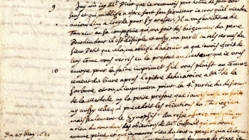   Carta de René Descartes robada en Francia en el siglo XIX apareció en Estados Unidos 