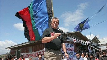 Pescadores de La Araucanía protestaron por ducto de Celco en Mehuín