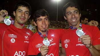   Chile consiguió medalla de plata y bronce en Medellín 