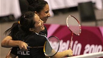   Jóvenes antofagastinas ganaron histórico bronce en el bádminton de los Sudamericanos 