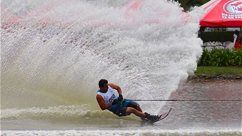   Rodrigo Miranda le dio un bronce a Chile en el esquí náutico de Medellín 2010 
