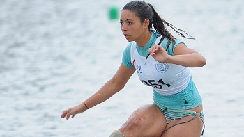   La juvenil Nicole Naser sorprendió con una plata en el esquí náutico de los Sudamericanos 