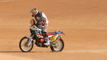   Francisco López ganó última etapa en Dubai y ya piensa en el Rally de Túnez 