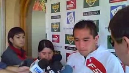 Fernando Meneses expresó que tienen que ganar el clásico para no alejarse del puntero