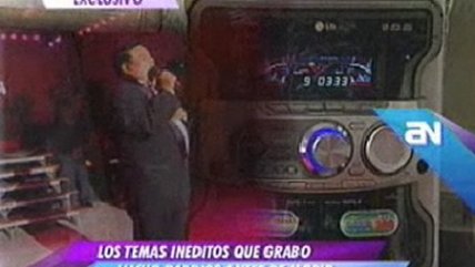 Lucho Barrios grabó una cumbia que será editada en un disco póstumo