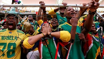 Sudáfrica vapuleó a Tailandia en preparativo amistoso