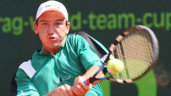 Checo Jan Hajek sigue imparable en el Mundial de tenis de Düsseldorf