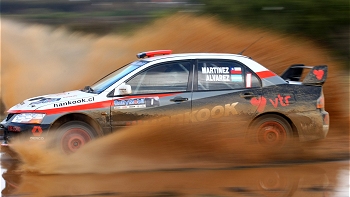   Jorge Martínez dejó atrás su mala racha y ganó la etapa del Rally Mobil en Talca 