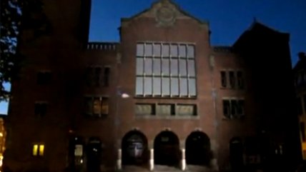   Edificio recibe espectacular proyección 3D 