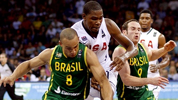   Estados Unidos venció con dramático final a Brasil en el Mundial de Turquía 