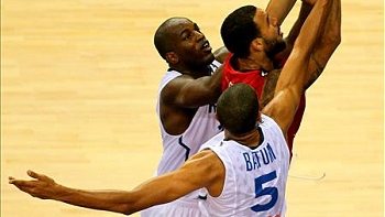   Francia sumó su tercer triunfo en el Mundial de Baloncesto tras vencer a Canadá 