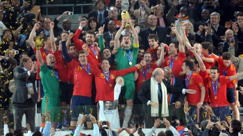   La selección española de fútbol se adjudicó el Premio Príncipe de Asturias 