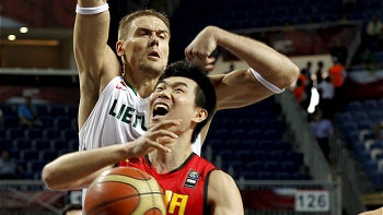   Lituania eliminó a China y mantuvo su invicto en el Mundial de Baloncesto 