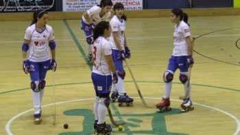   Revise imágenes de los amistosos que jugó la selección de hockey patín en España 