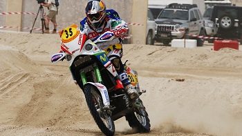 Francisco López terminó segundo en el Rally de los Faraones