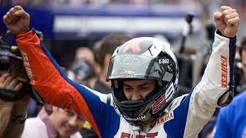 Piloto español Jorge Lorenzo se coronó campeón del mundo en MotoGP