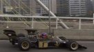 Emerson Fittipaldi se exhibió por las calles de Sao Paulo con el mítico Lotus de 1972