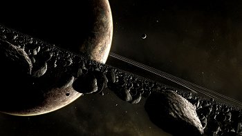   Sonda descubrió oxígeno y dióxido de carbono en una de las lunas de Saturno 