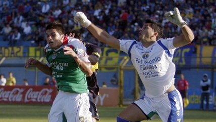 Maximiliano Ceratto abrio la esperanza para Everton ante Audax