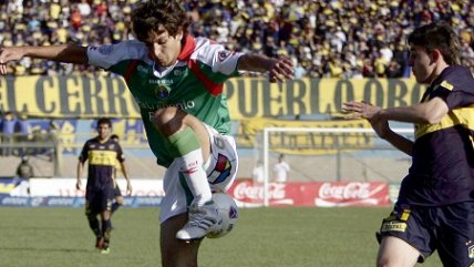 Sebastián Pinto sentenció la agonía de Everton y la victoria audina