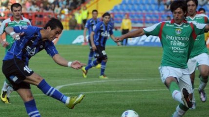 Omar Zalazar abrió la cuenta entre Audax Italiano y Huachipato