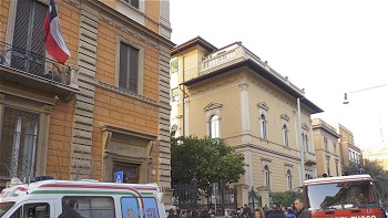 Funcionario herido en embajada en Italia entregó detalles del atentado explosivo