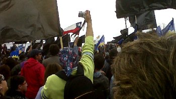 Más de 20 mil personas protestaron en Punta Arenas por alza del gas