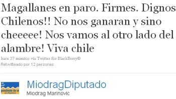Diputado Marinovic: Si nos ganan, nos vamos al otro lado del alambre