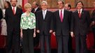 Imágenes del cambio de gabinete