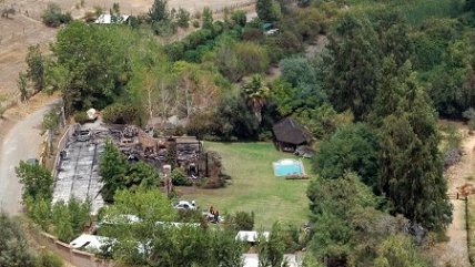 El incendio que afectó la casa de Felipe Camiroaga