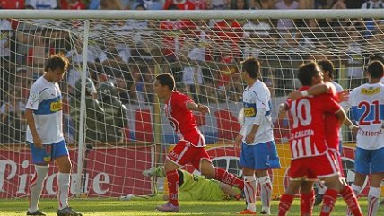 Claudio Muñoz abrió la cuenta en La Calera ante Universidad Católica