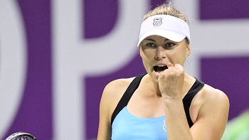 Vera Zvonareva sorprendió a Wozniacki y alzó el trofeo en Doha