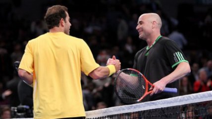 Sampras y Agassi se volvieron a enfrentar