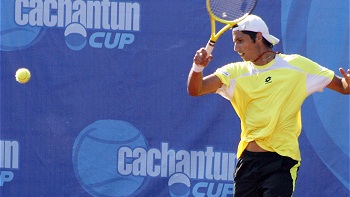 Paul Capdeville va por un triunfo mayor en Miami frente al portugués Frederico Gil