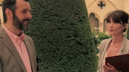   Revista francesa publicó primeras imágenes de Carla Bruni en film de Woody Allen 