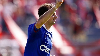 Guillermo Marino abrió la cuenta en el duelo entre U. de Chile y Unón La Calera