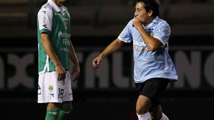 Boris Sagredo marcó con una pirueta el primer tanto de O'Higgins ante Audax