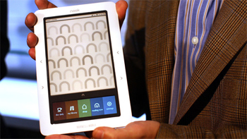 Lector digital Nook incorporó una tienda de aplicaciones y servicio de correo