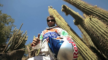   Francisco López subió el nivel de sus entrenamientos de cara al Rally de Túnez 